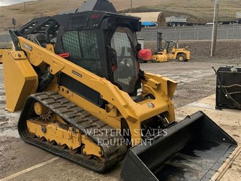 cat skid steer roll over|CAT 299D3XE roll over .